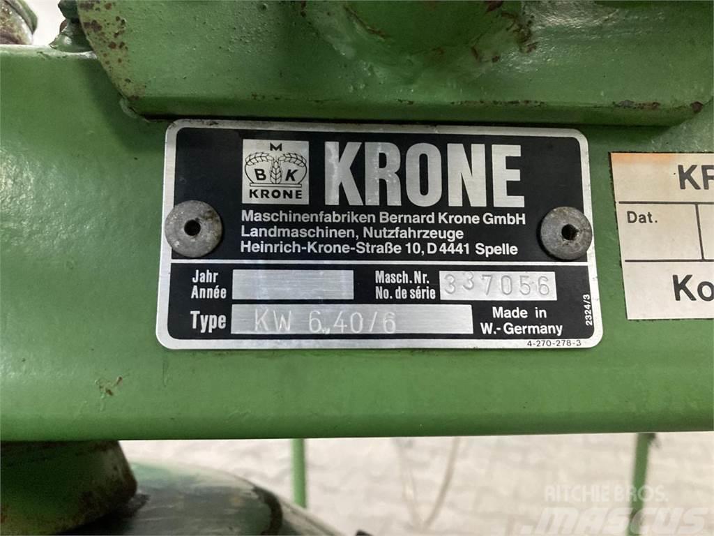 Krone KW 6.40/6 Rastrillos y henificadores