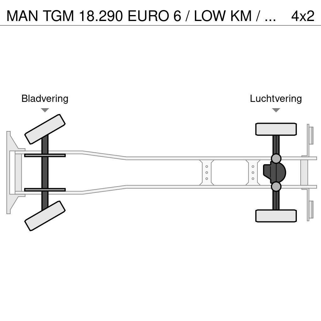 MAN TGM 18.290 EURO 6 / LOW KM / KOLKENZUIGER / PERFEC Camiones aspiradores/combi
