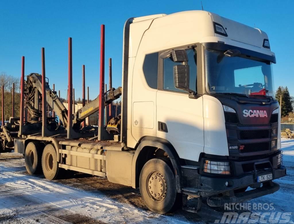 Scania R520 6x4 Transporte de madera