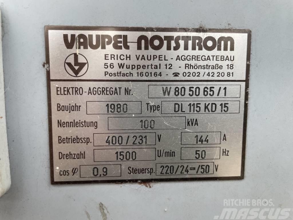  Notstromaggregat Vaupel 100 kVA Generadores diesel