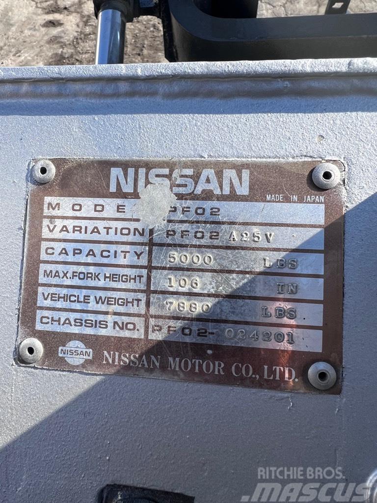 Nissan PF02A25V Carretillas elevadoras todo terreno