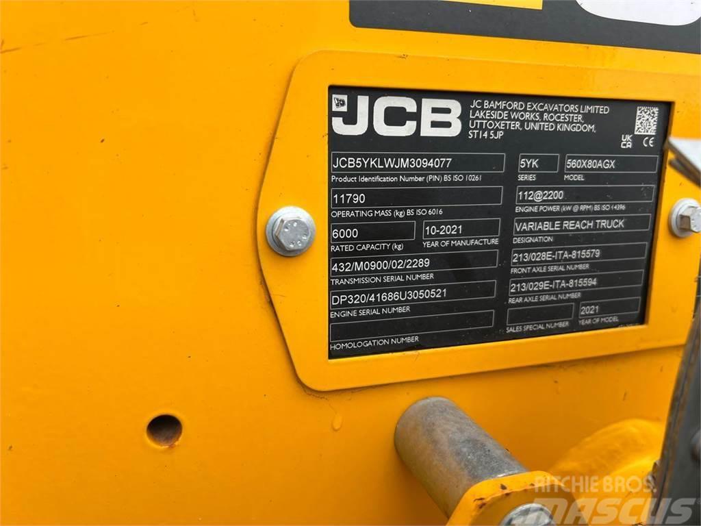 JCB 560-80 AGRIXTRA Manipuladores telescópicos agrícolas