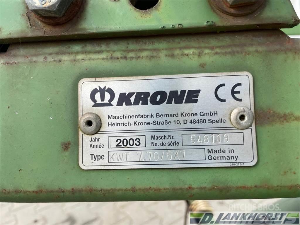 Krone KW 7.70/ 6x7 Rastrillos y henificadores
