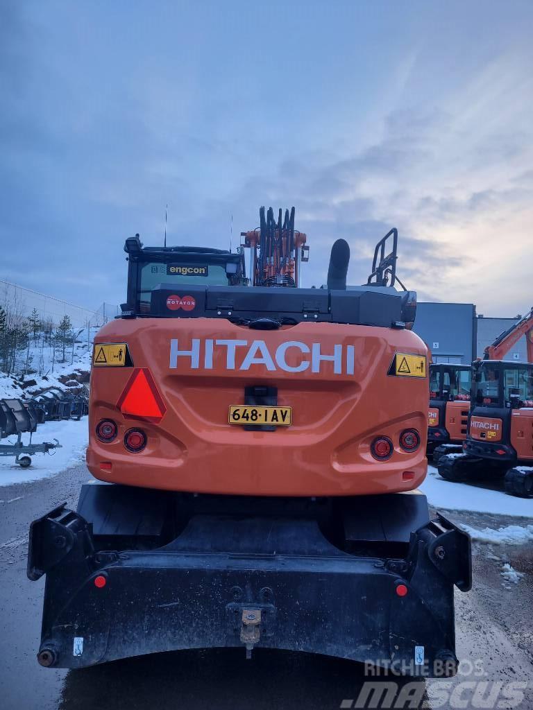 Hitachi ZX155W-7 2P Excavadoras de ruedas