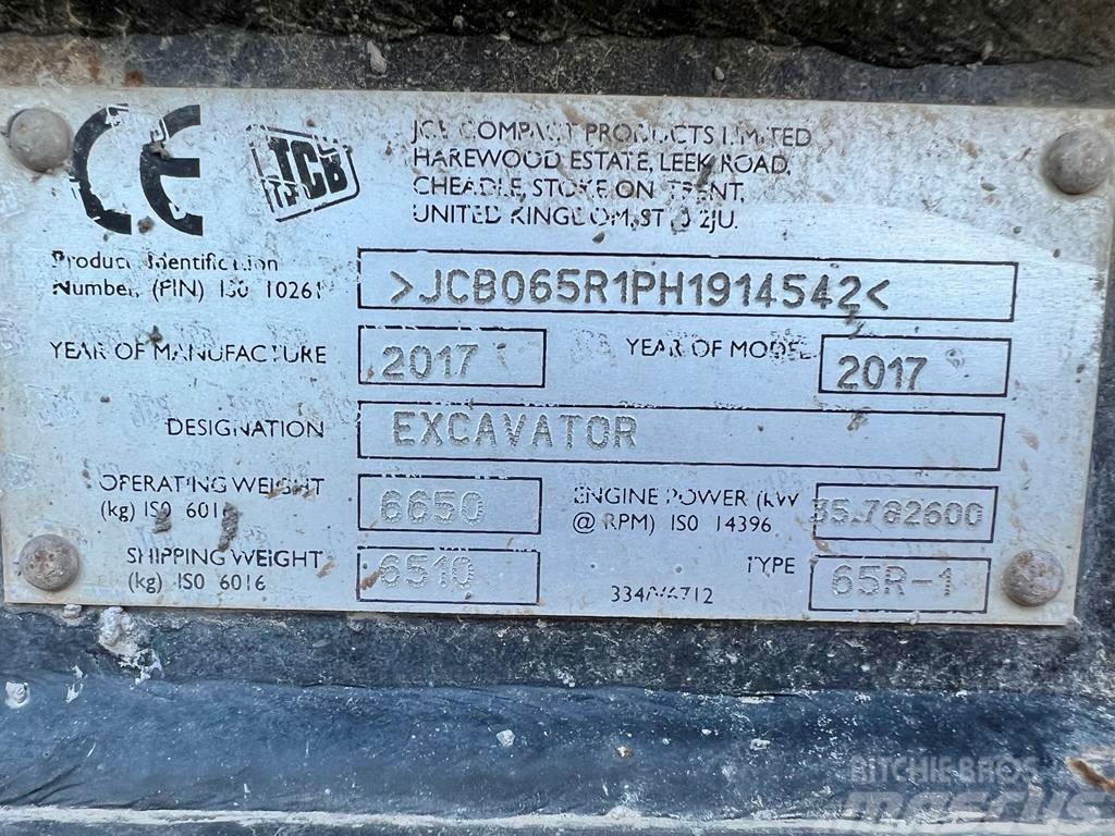 JCB 65 R-1 Mini excavadoras < 7t