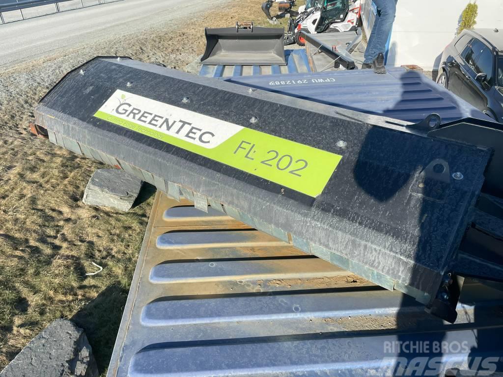 Greentec FL 202 bakmontert beitepusser Segadoras y cortadoras de hojas para pastos