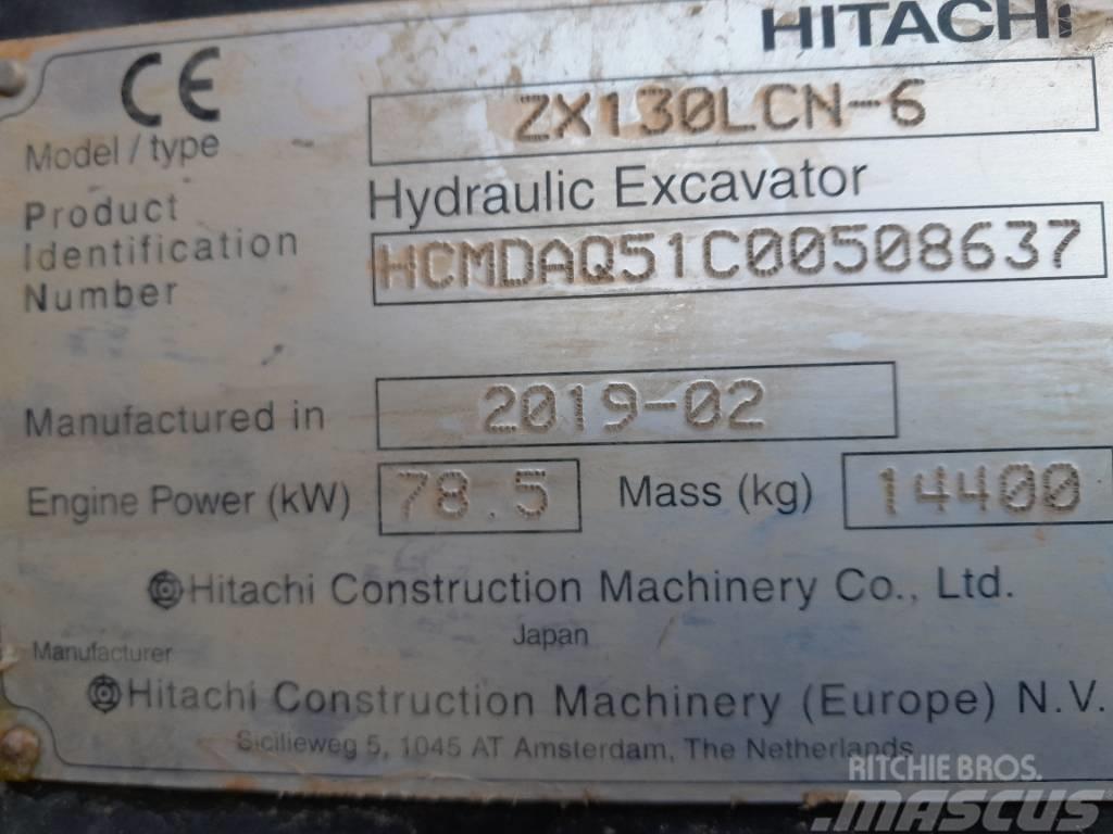 Hitachi ZX 130-6 Excavadoras de cadenas