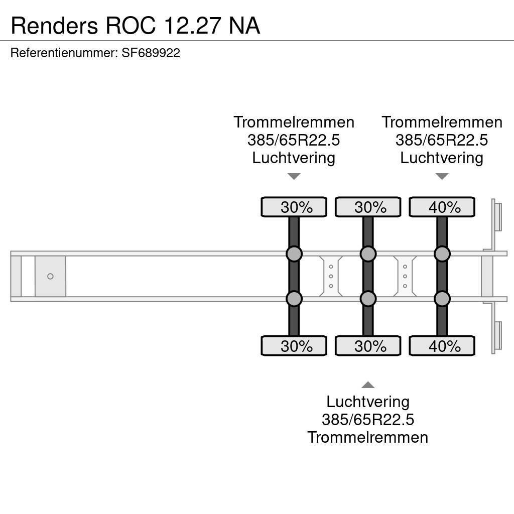 Renders ROC 12.27 NA Semirremolques de plataformas planas/laterales abatibles