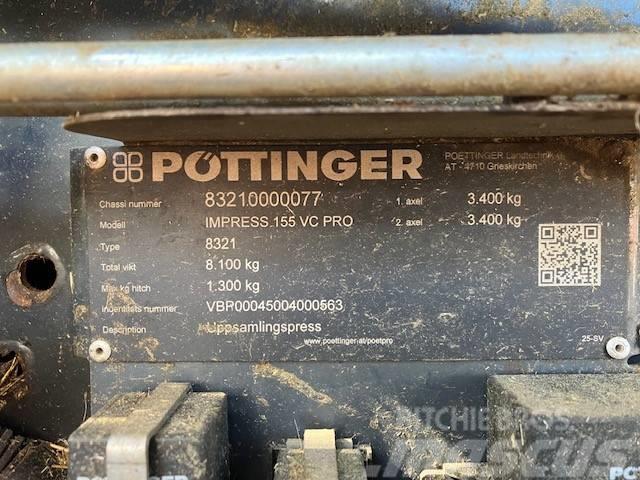 Pöttinger Impress 155 VC PRO Rotoempacadoras