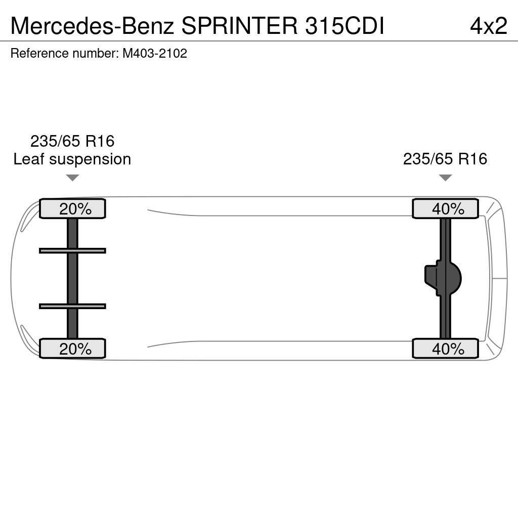 Mercedes-Benz Sprinter 315CDI Furgonetas /Furgón
