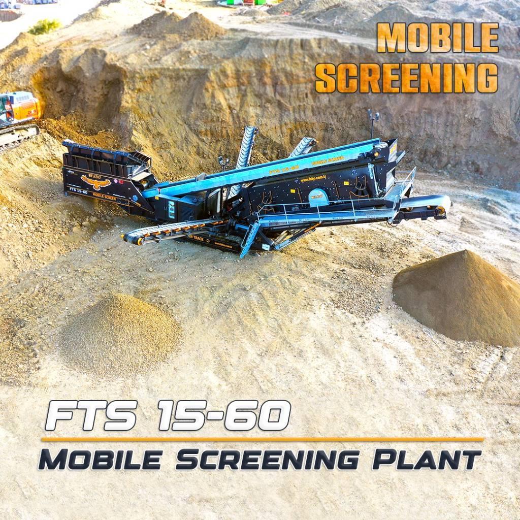 Fabo FTS 15-60 MOBILE SCREENING PLANT Cribas