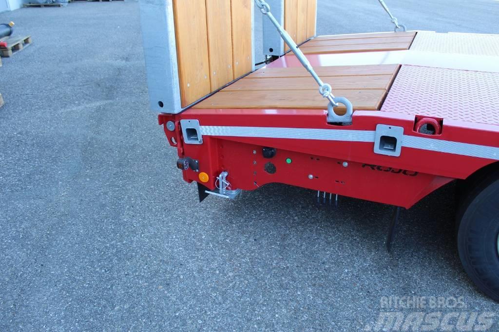 Rojo Trailer Semirremolque Porta-maquinas ROJO GP3 Semirremolques de transportes especiales