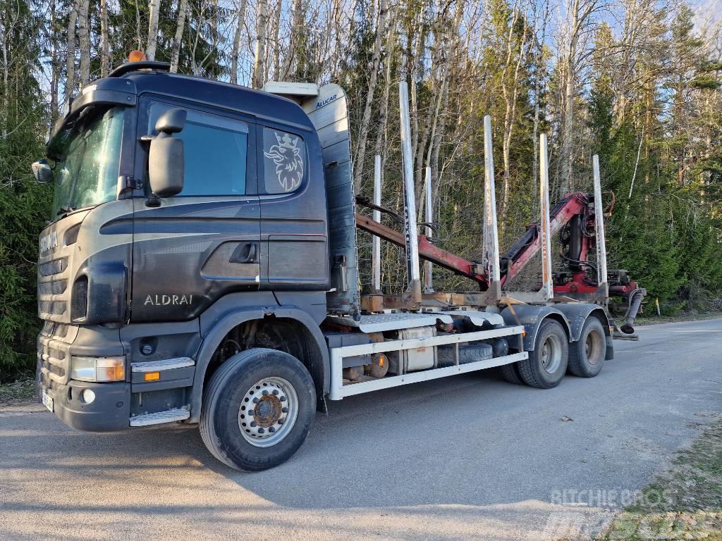 Scania R420 Transporte de madera