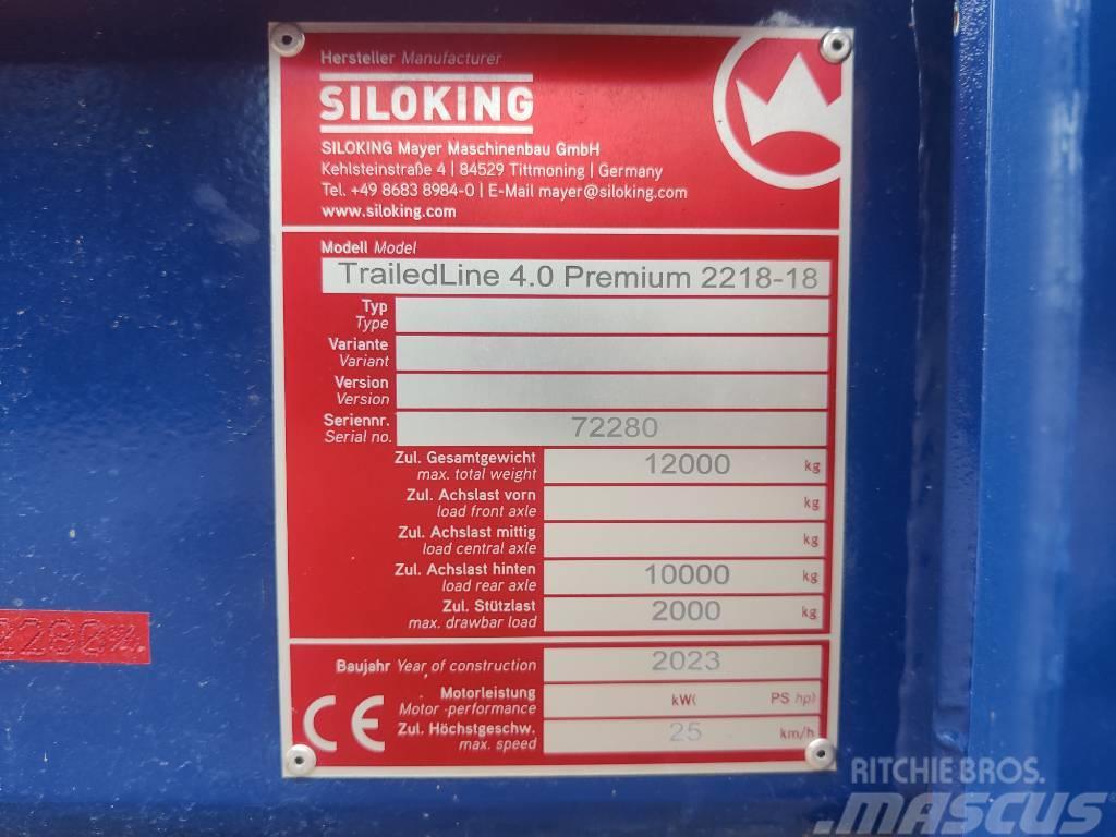 Siloking 4.0 Premium 2218-18 Mezcladoras distribuidoras