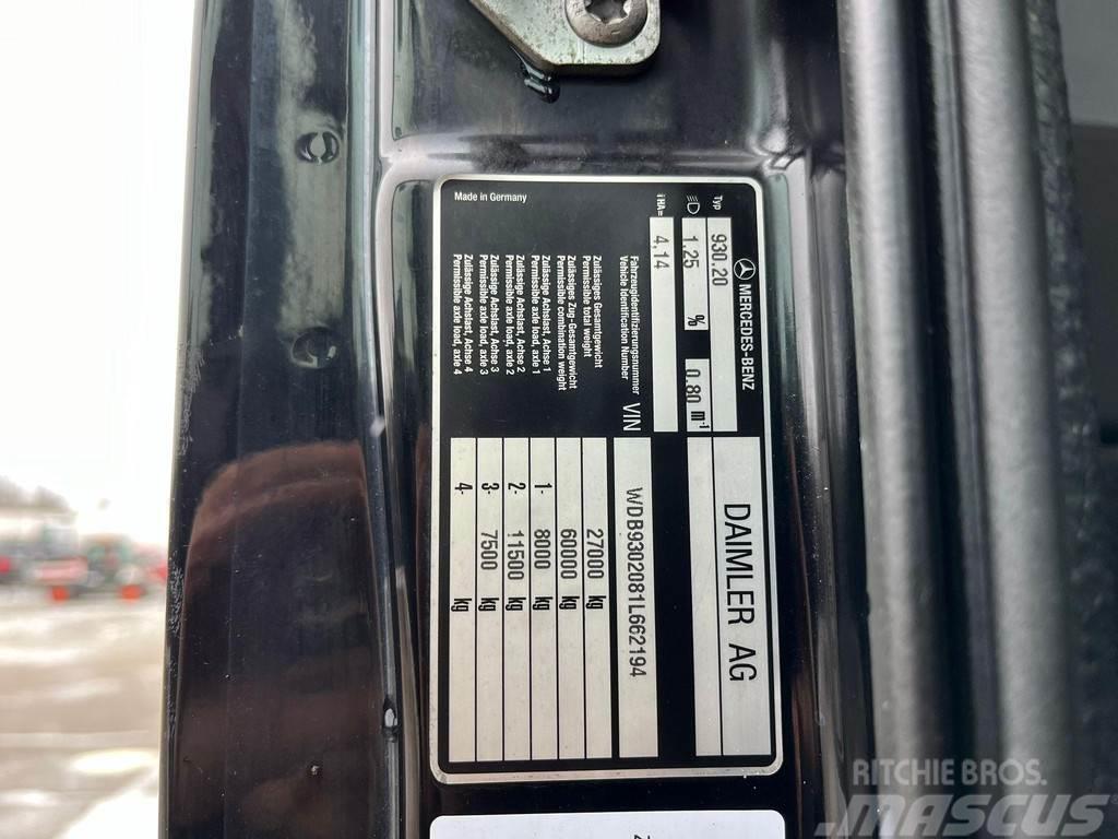 Mercedes-Benz Actros 2541 6x2*4 BOX L=9068 mm Camiones caja cerrada