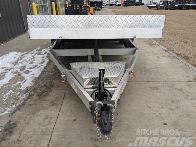  82 x 18' Aluminum Hydraulic Tilt Deck Trailer 82 x Remolques para transporte de vehículos