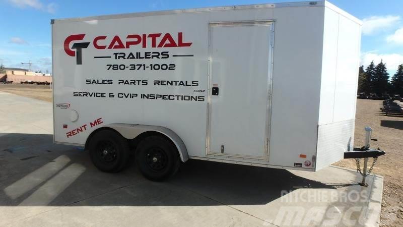  RENTAL 7FTx14FT Enclosed Cargo Trailer(7000LBGVW)  Carrocería de caja