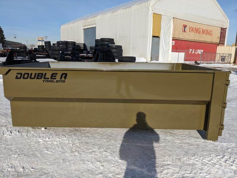  Roll Off Dump Trailer 14ft Bin -12 Yard Capacity R Bañera