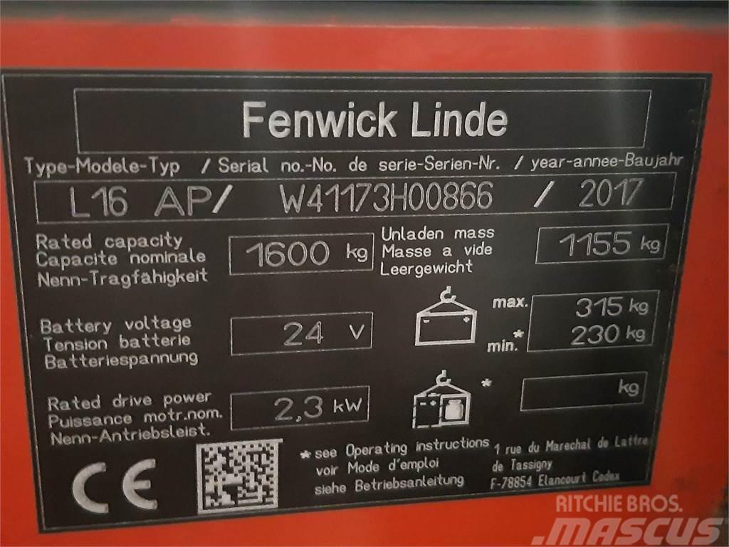 Fenwick L16AP Apiladores eléctricos