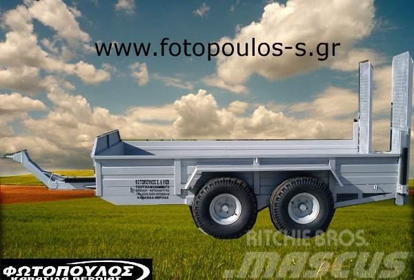  Fotopoulos Καρότσα μεταφοράς μηχανημάτων Remolques para transporte de vehículos