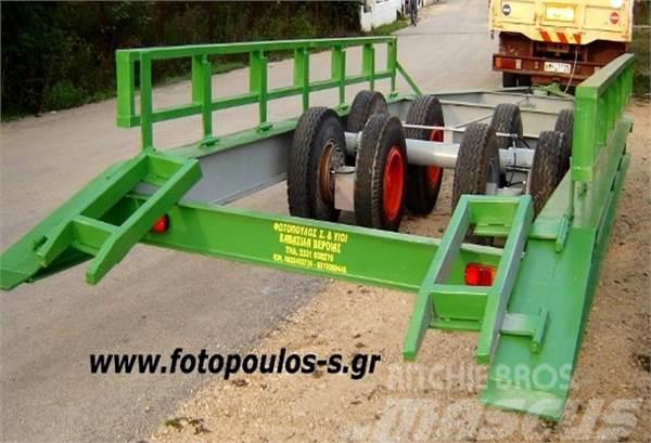  Fotopoulos Ρυμούλκα μεταφοράς μηχανημάτων Remolques para transporte de vehículos