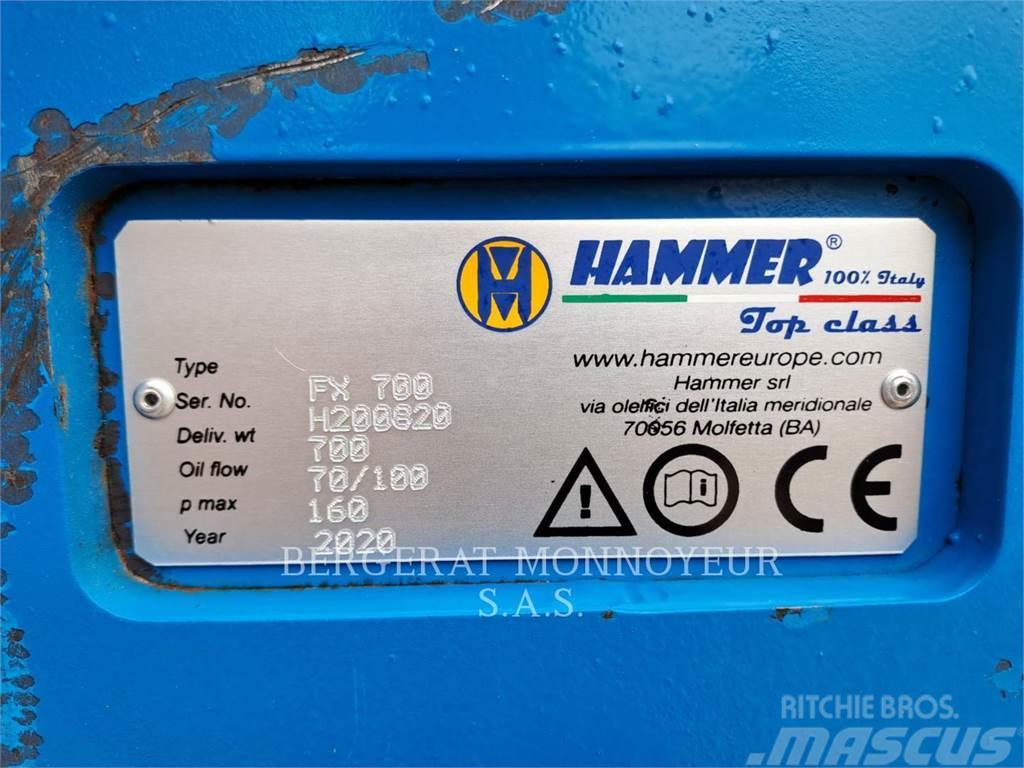 Hammer BRH.FX700.8T/14T Martillos hidráulicos