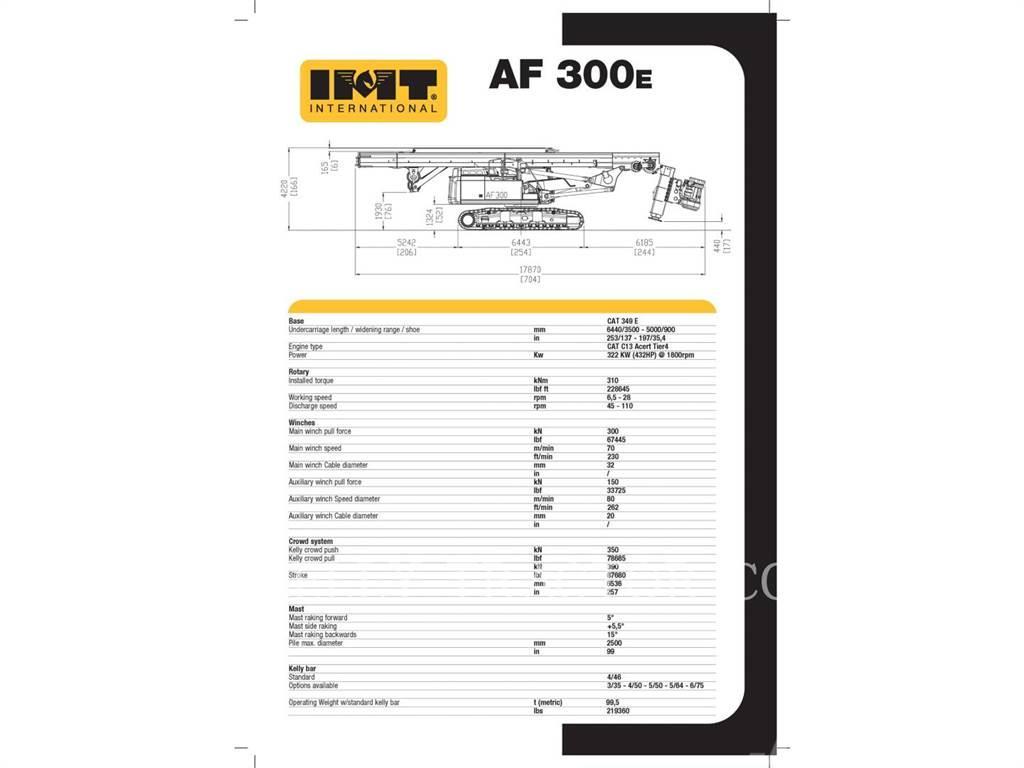 IMT AF300E Perforadoras de superficie