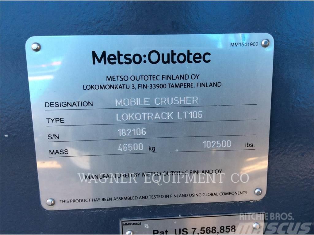 Metso LT106 Trituradoras móviles