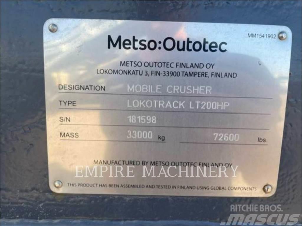 Metso LT200HP Trituradoras móviles