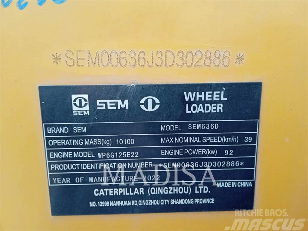 SEM MACHINERY SEM636D Cargadoras sobre ruedas