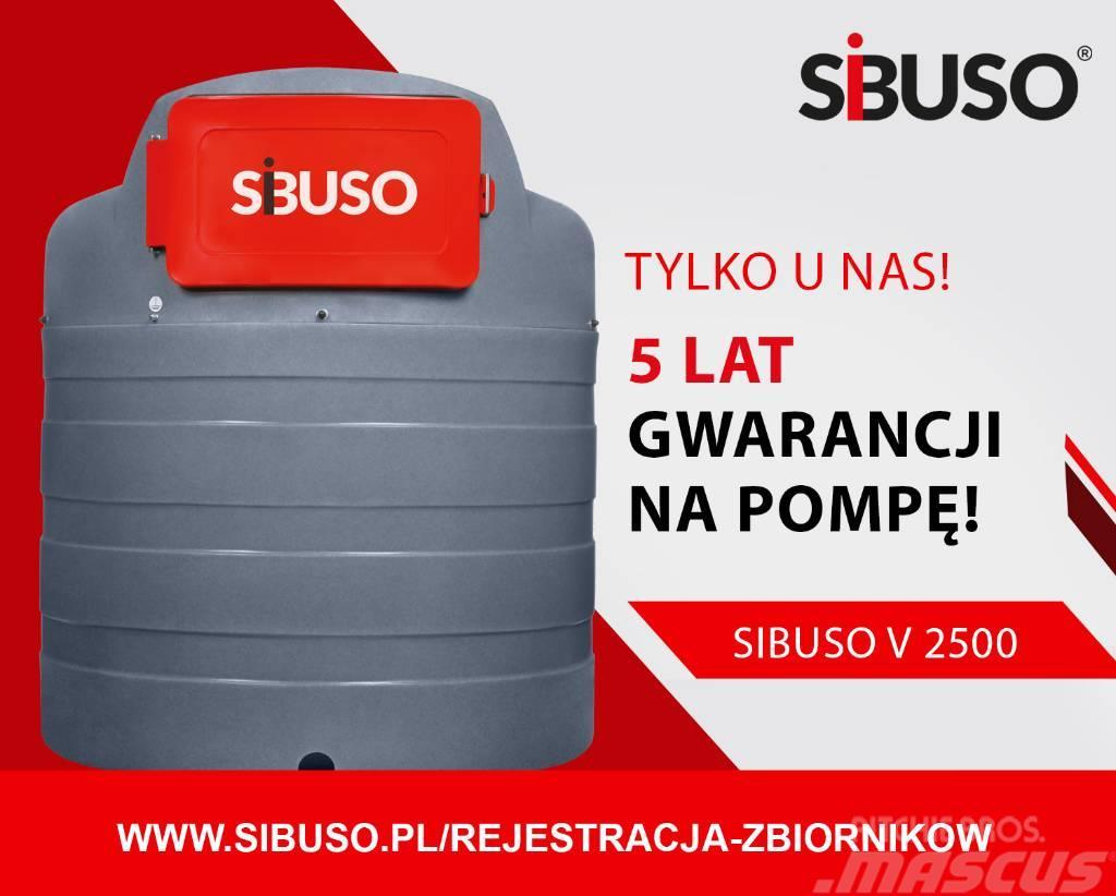 Sibuso 2500L zbiornik dwupłaszczowy Diesel Maquinaria para servicios públicos