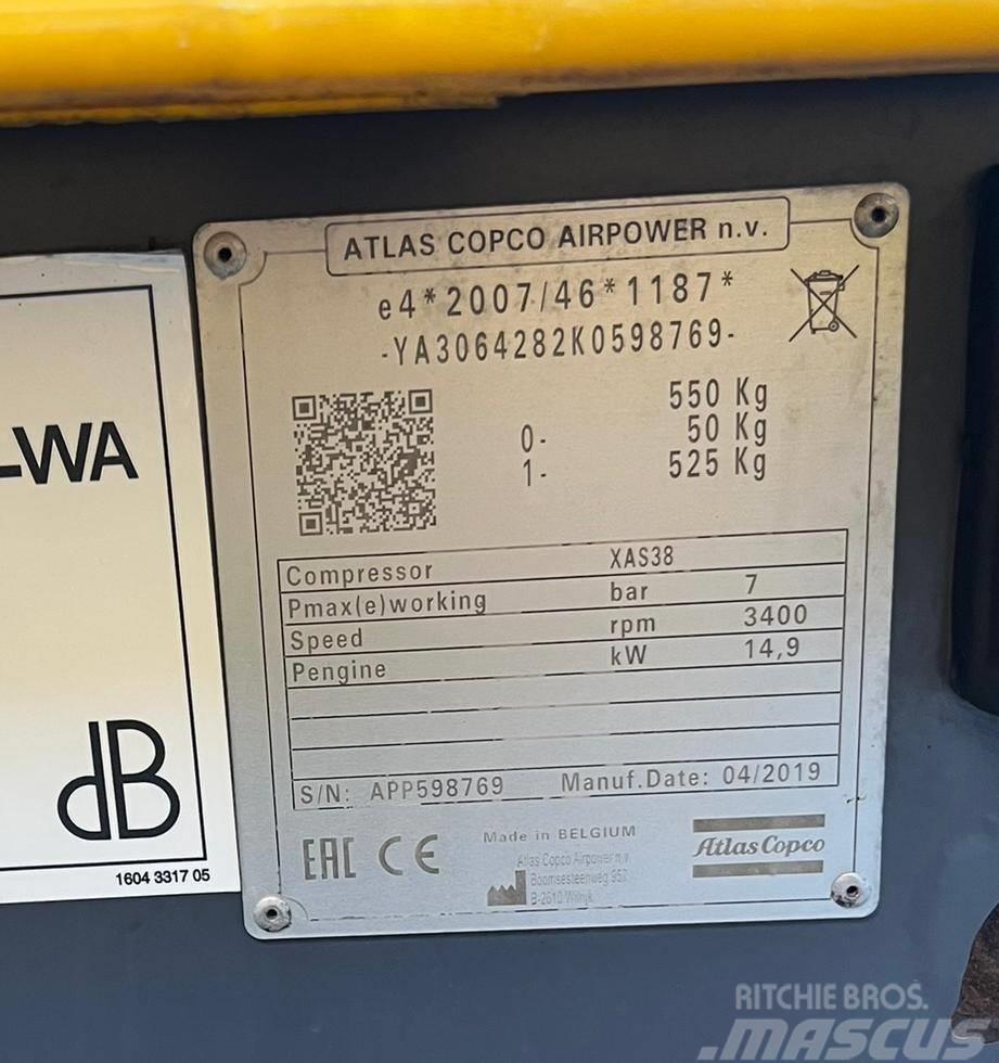 Atlas Copco XAS 38 Compresores
