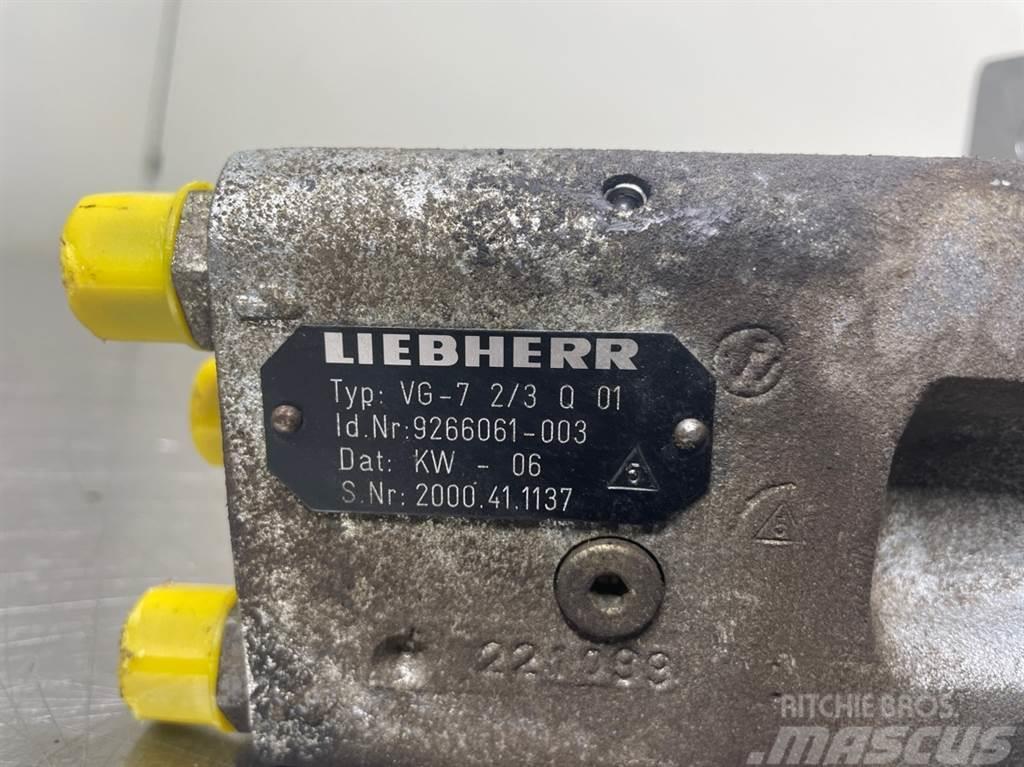 Liebherr A316-9266061-Servo valve/Servoventil/Servoventiel Hidráulicos