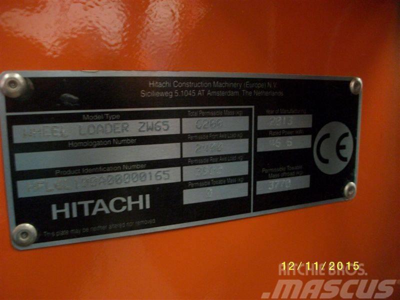 Hitachi ZW 65 Cargadoras sobre ruedas