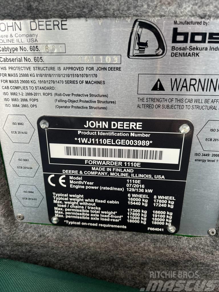 John Deere 1110 E Autocargadoras