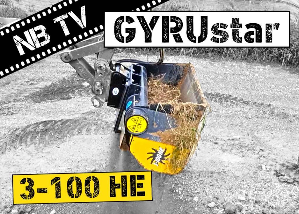Gyru-Star 3-100HE (opt. Lehnhoff MS03, Verachtert) Cucharas separadoras