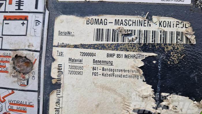 Bomag BMP851 Grabenwalze Otros rodillos