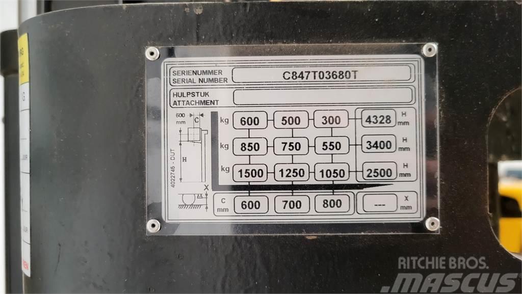 Yale stapelaar MS15X-IL 2018 3W4328 Apiladores eléctricos