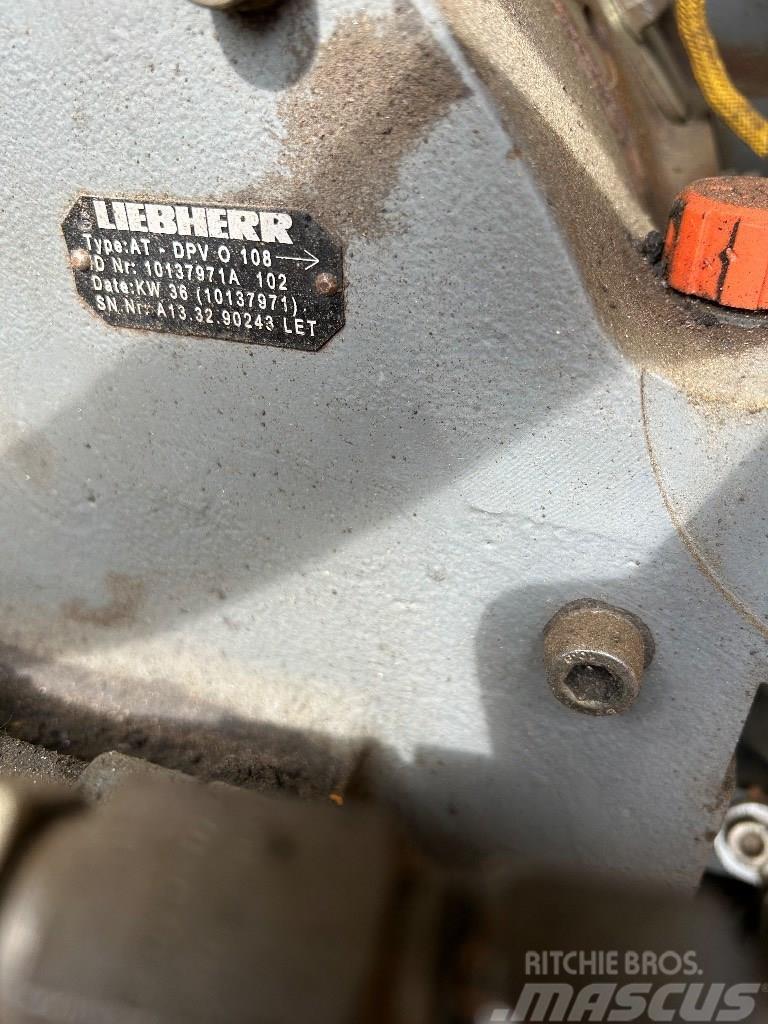 Liebherr R926 pompa hydrauliczna DPV O108 Hidráulicos