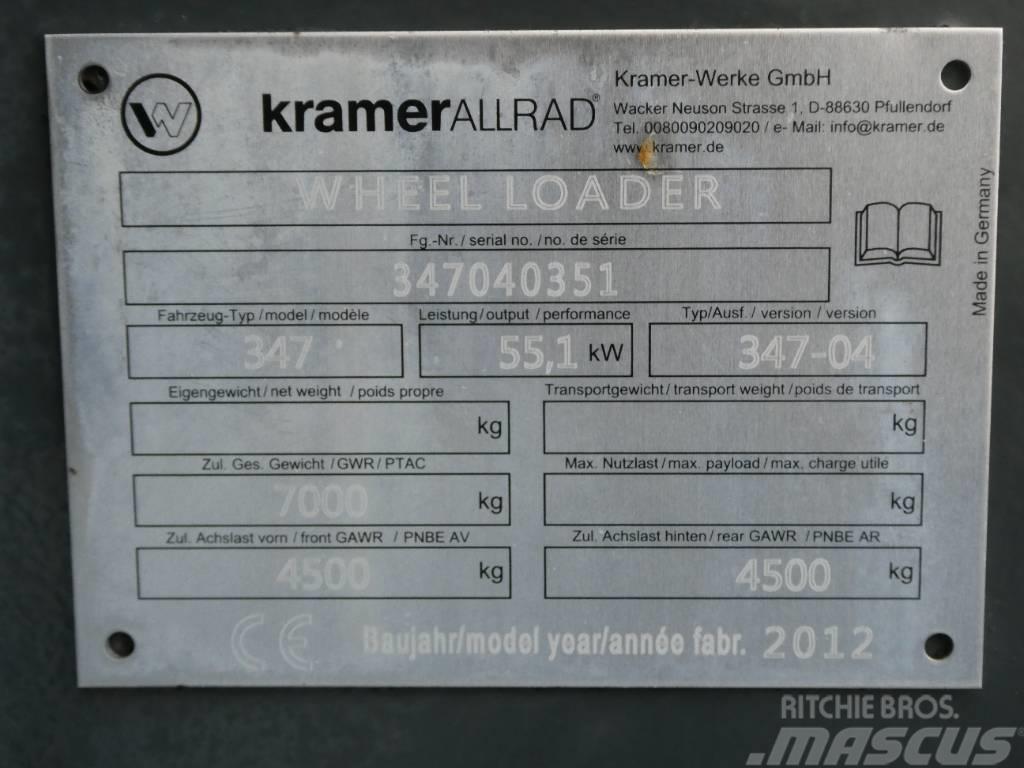 Kramer 1150 Cargadoras sobre ruedas
