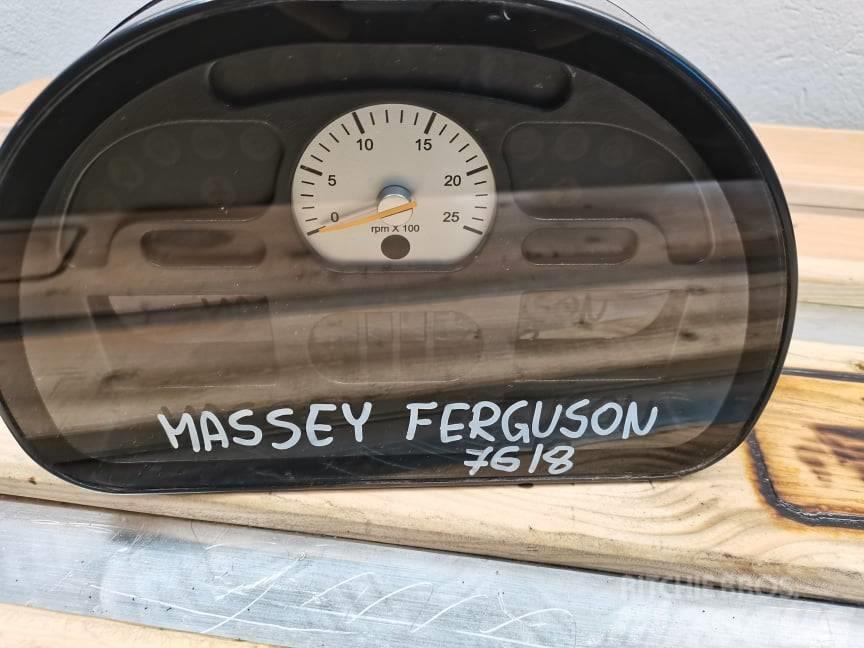 Massey Ferguson 7618 {hour meter 4353089 M92 } Cabina