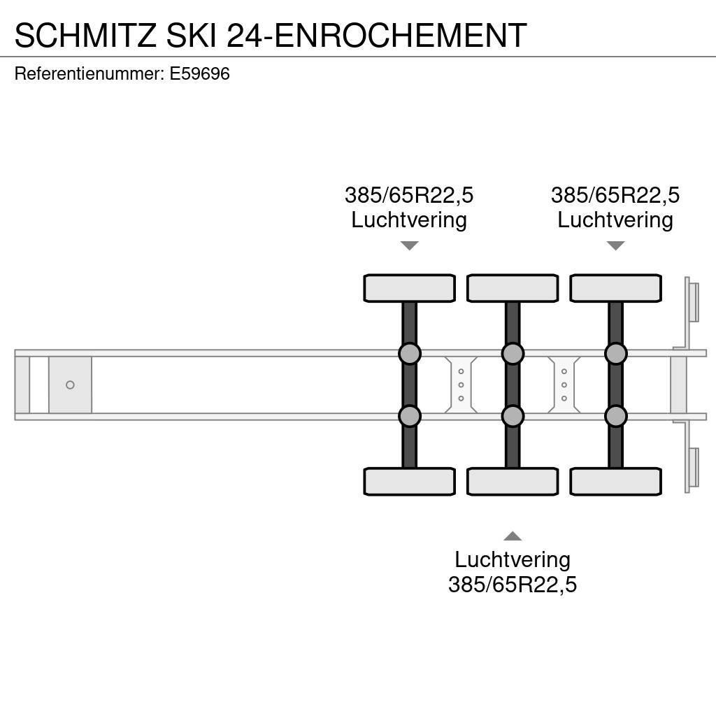 Schmitz Cargobull SKI 24-ENROCHEMENT Semirremolques bañera