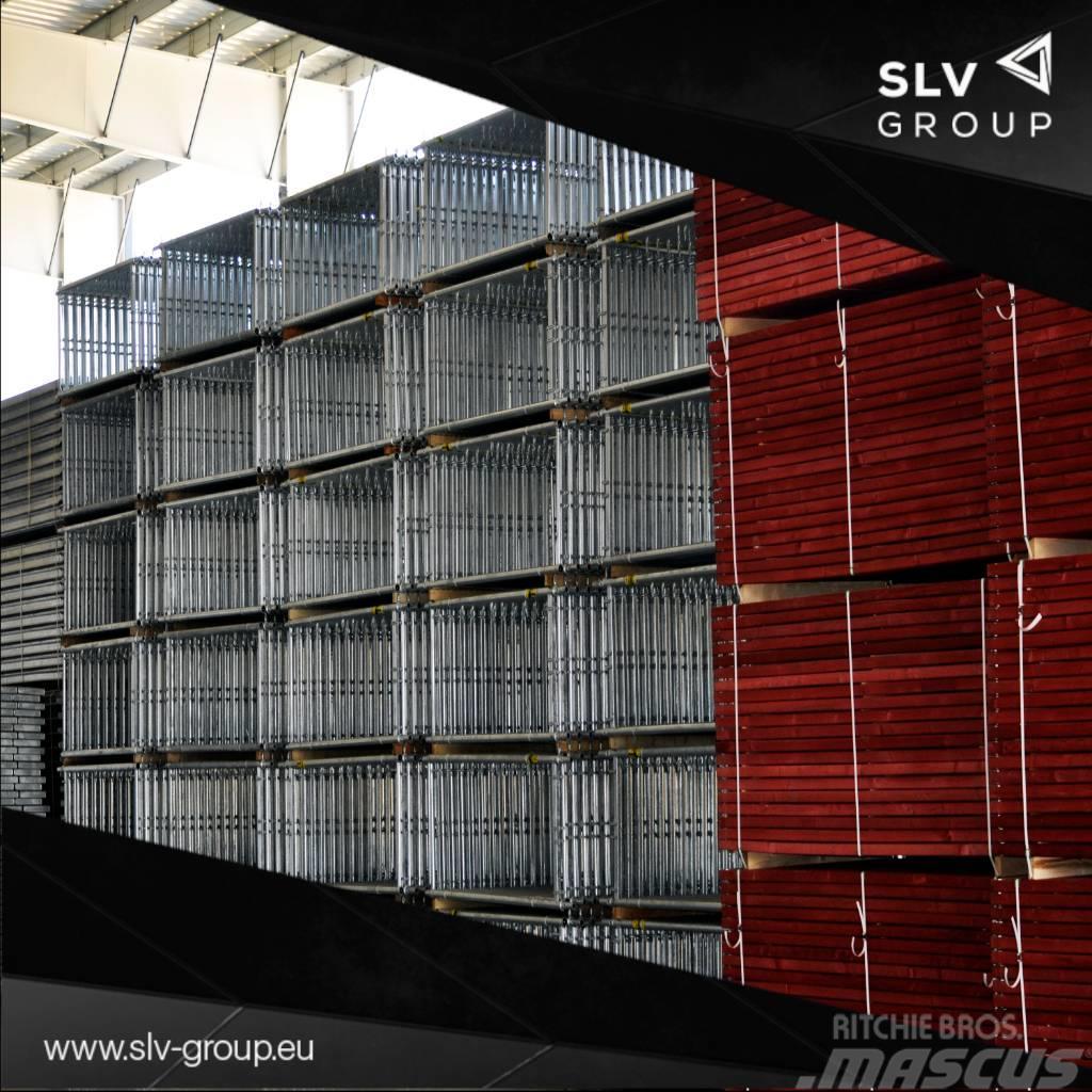 SLV Group Plettac 750 square meters welded platfor Andamios