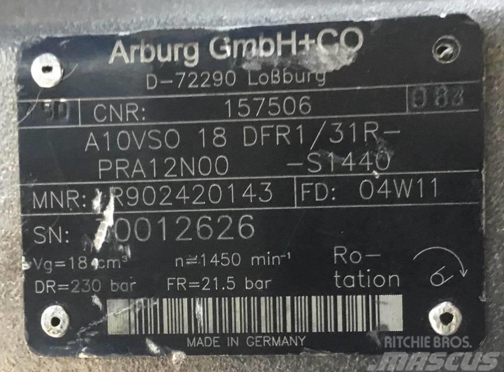  Arburg Gmbh+CO A10vs018 Hidráulicos