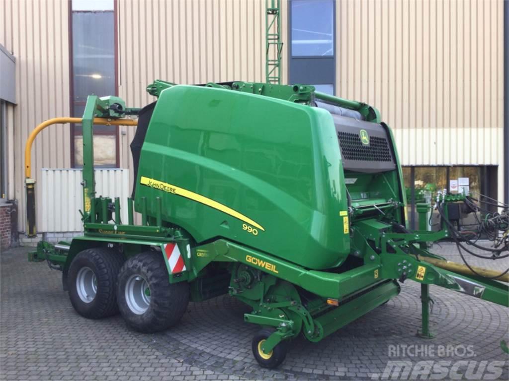 John Deere 990 Premium mit Göweil Wickelkombination, Otra maquinaria agrícola usada