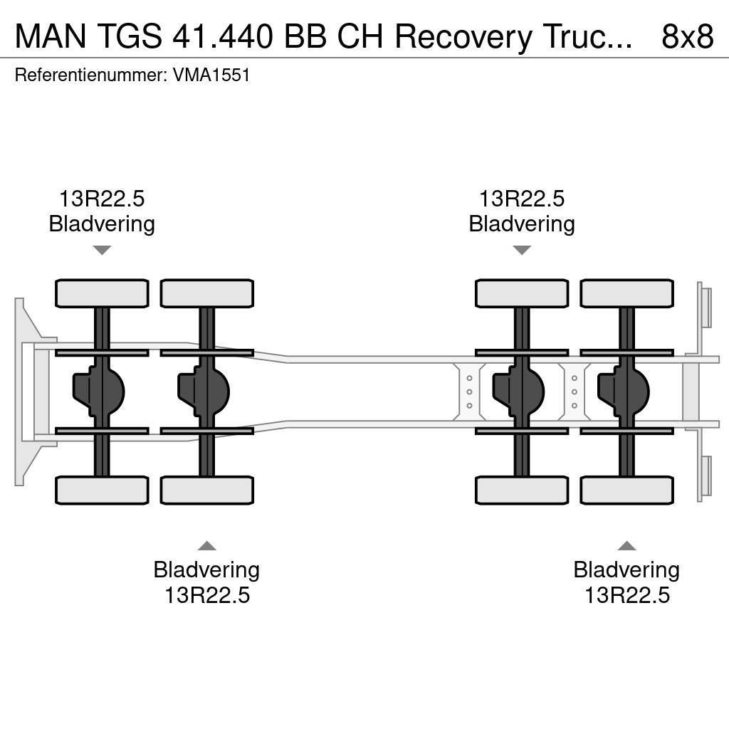 MAN TGS 41.440 BB CH Recovery Truck (4 units) Grúas de vehículo