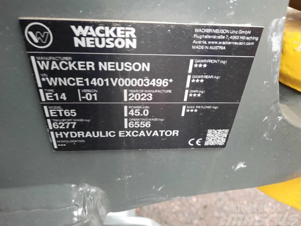 Wacker Neuson ET 65 Mini excavadoras < 7t