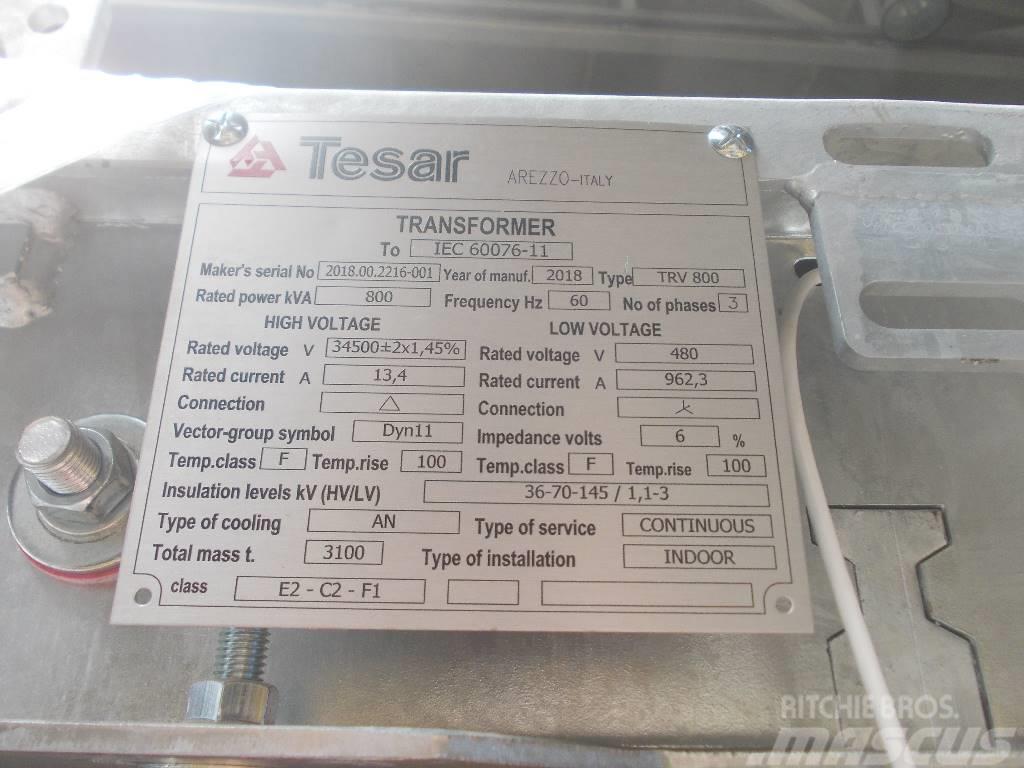  Trasformatore TESAR TRV 800 Electrónicos
