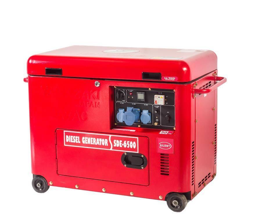 Javac - 6,3 KVA - SD6500B Generator 230/380v 50hz Generadores diesel