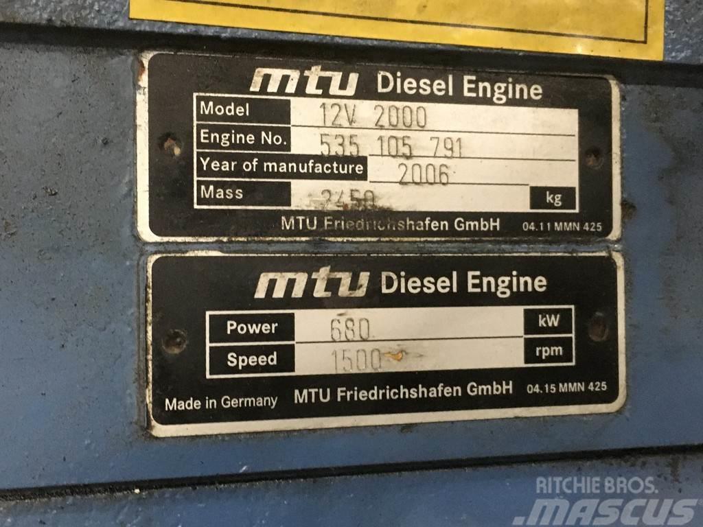 MTU 12V2000 FOR PARTS Motores